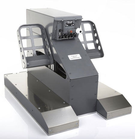 B737 PRO rudder pedals upfloor - CPT side